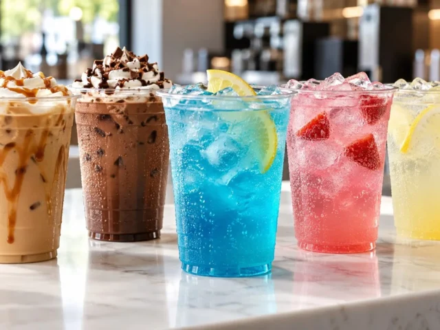 Best 7 Brew drinks including coffee energy drinks and fruity beverages