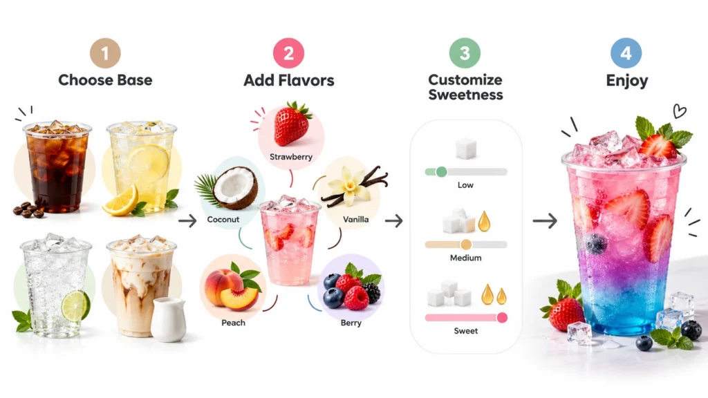 How to customize a 7 Brew secret menu drink