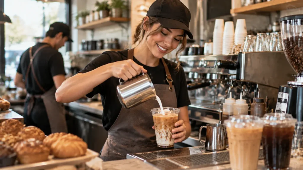 starting a coffee shop career after application
